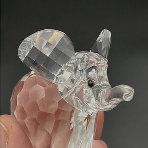 Swarovski Crystal Elephant Figurine